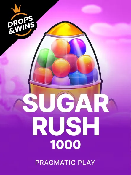 Portada de Sugar Rush 1000 con caramelos y gomitas de colores
